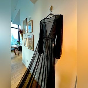 Sexy sheer Kikiriki nightgown/robe